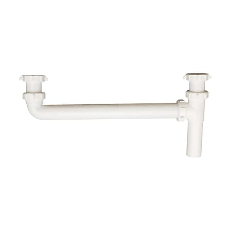 Keeney Mfg Plumb Pak 1-1/2 in. D X 16 in. L Plastic End Outlet Waste PP925W